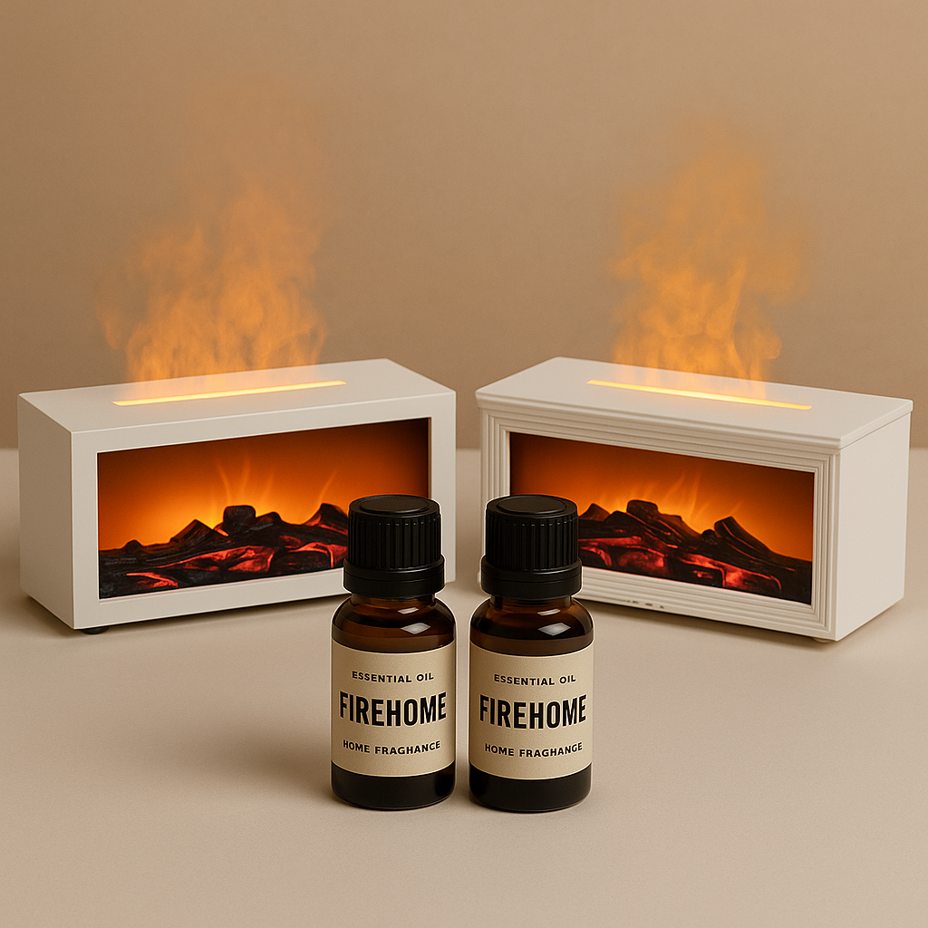 Firehome™ – Diffusore a Effetto Fiamma che Trasforma la Tua Casa in Relax