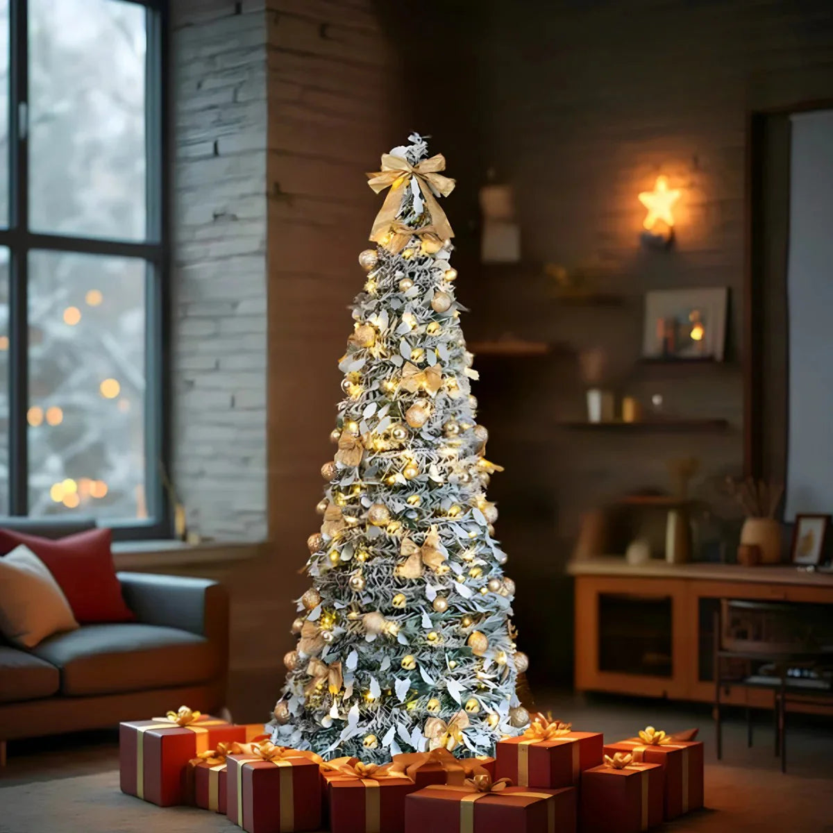 Albero Di Natale Snowy - Si monta solamente in 1 minuto